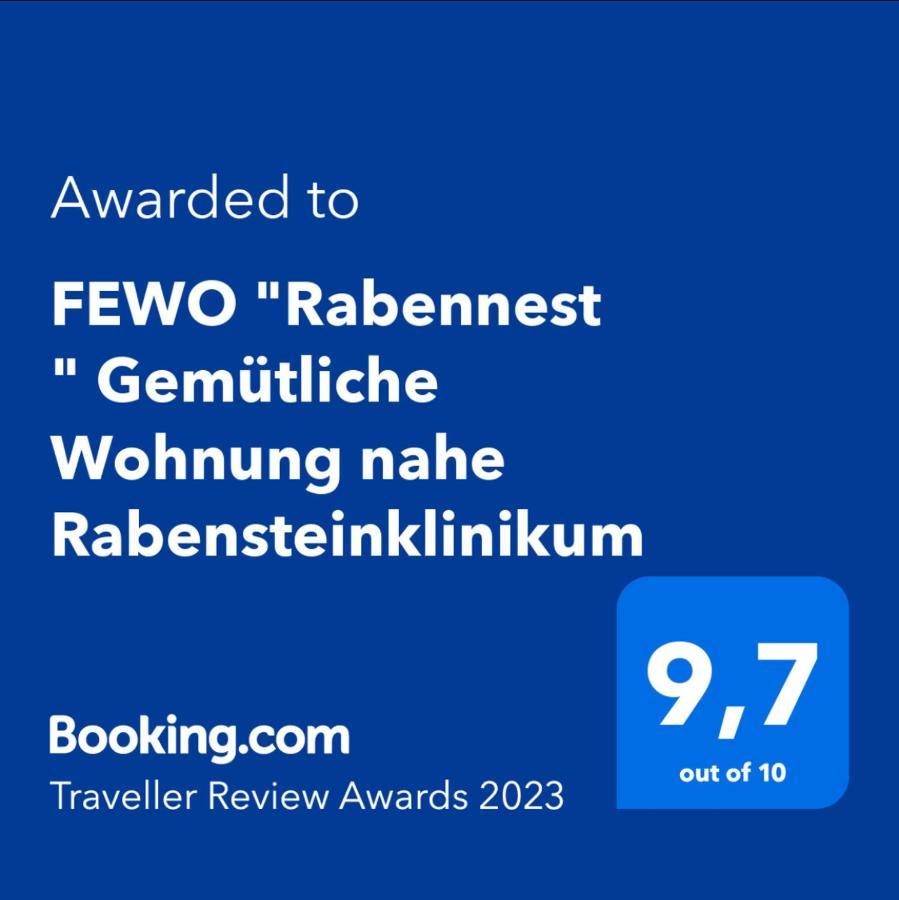 Fewo "Rabennest " Gemuetliche Wohnung Nahe Rabensteinklinikum - Kein Separates Schlafzimmer, Studiowohnung Κέμνιτς Εξωτερικό φωτογραφία